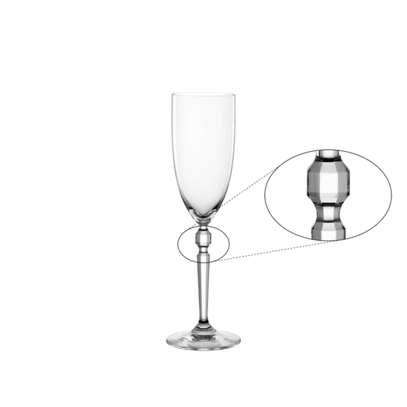 Nachtmann Σετ 2 τεμ. ποτήρια σαμπάνιας/ούζου 230 ml σειρά Heritage Ποτήρια Σαμπάνιας