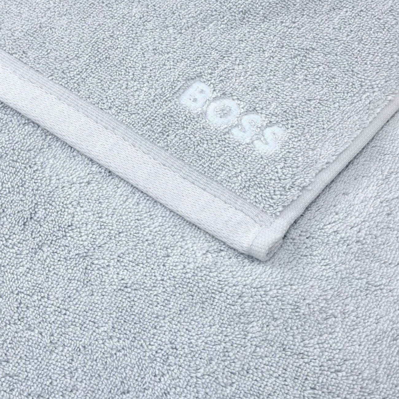 Hugo Boss Χαλάκι μπάνιου 60x90εκ. Ice blue σειρά Loft Πατάκια Μπάνιου