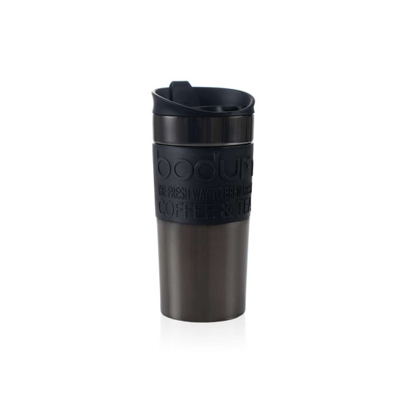 Bodum Κούπα ισοθερμική ανοξείδωτη 350ml Gun Metal σειρά Travel Bodum Κούπα ισοθερμική ανοξείδωτη 350ml Gun Metal σειρά Travel