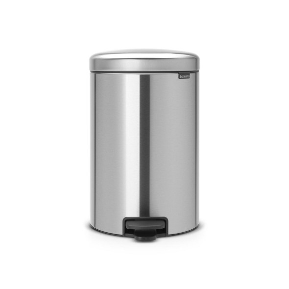 Brabantia Δοχείο απορριμάτων 20 λτ. Matt Steel σειρά New Icon