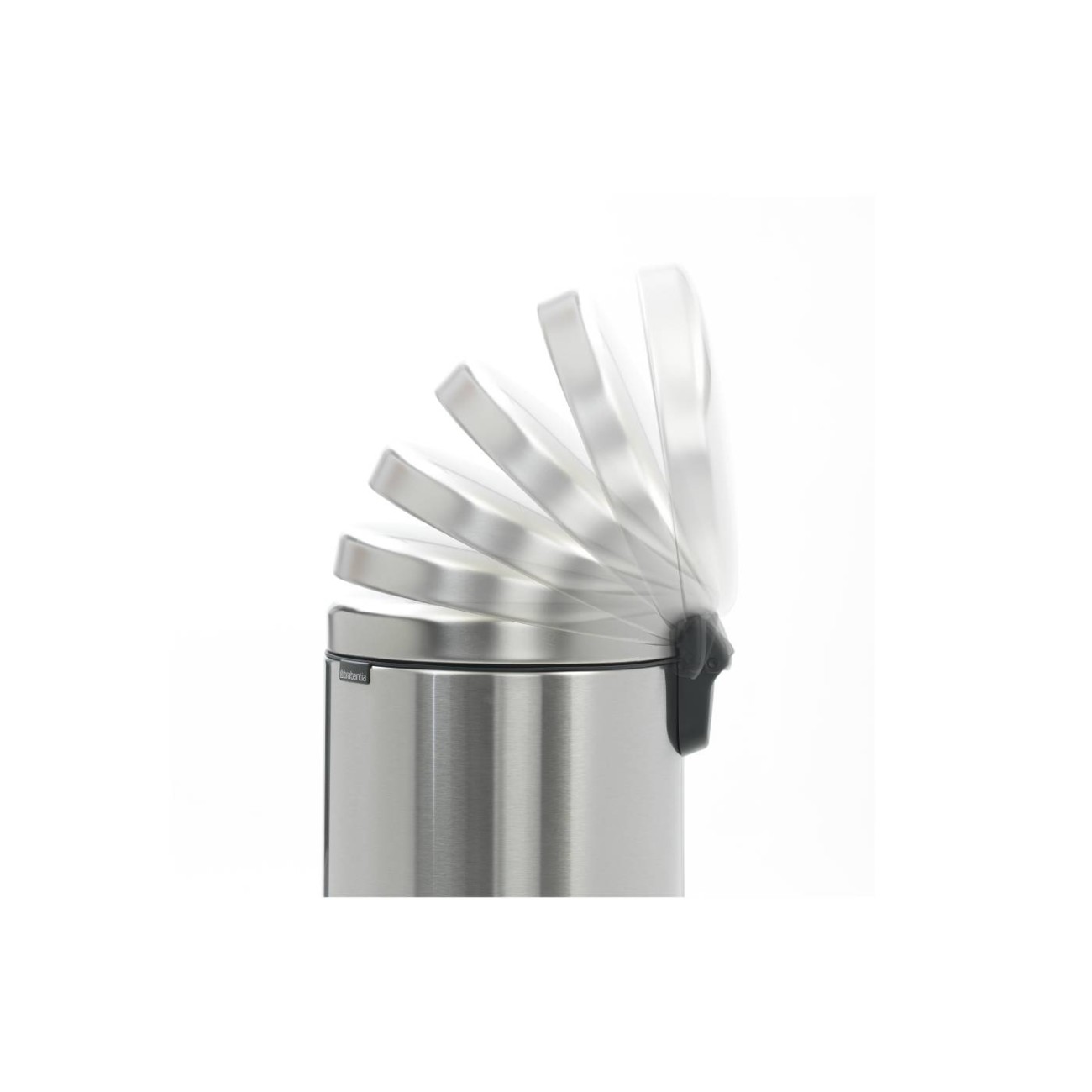 Brabantia Δοχείο απορριμάτων 20 λτ. Matt Steel σειρά New Icon Κάδοι Κουζίνας