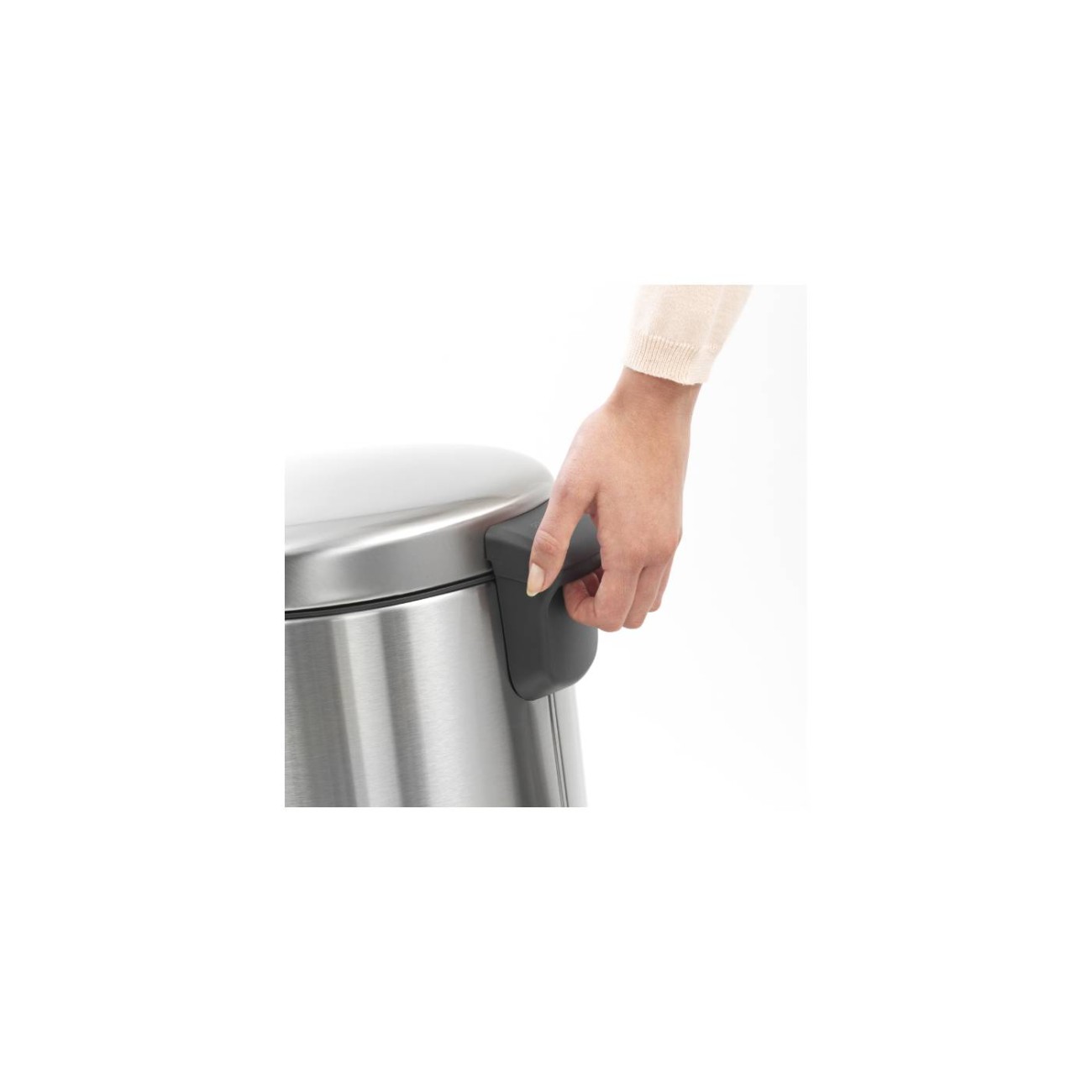 Brabantia Δοχείο απορριμάτων 20 λτ. Matt Steel σειρά New Icon Κάδοι Κουζίνας