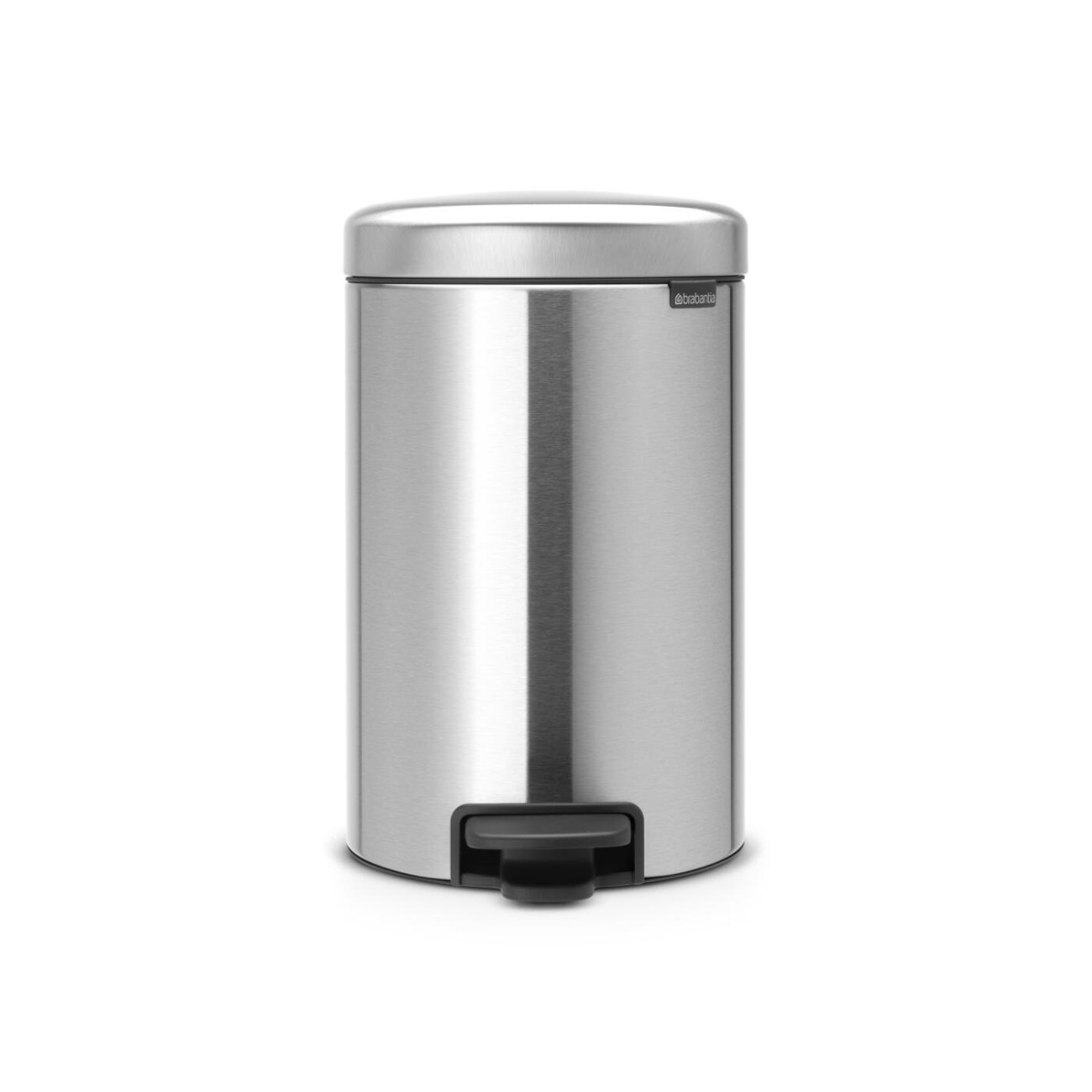 Brabantia Δοχείο απορριμάτων 12 λτ. Matt Steel σειρά New Icon Κάδοι Κουζίνας