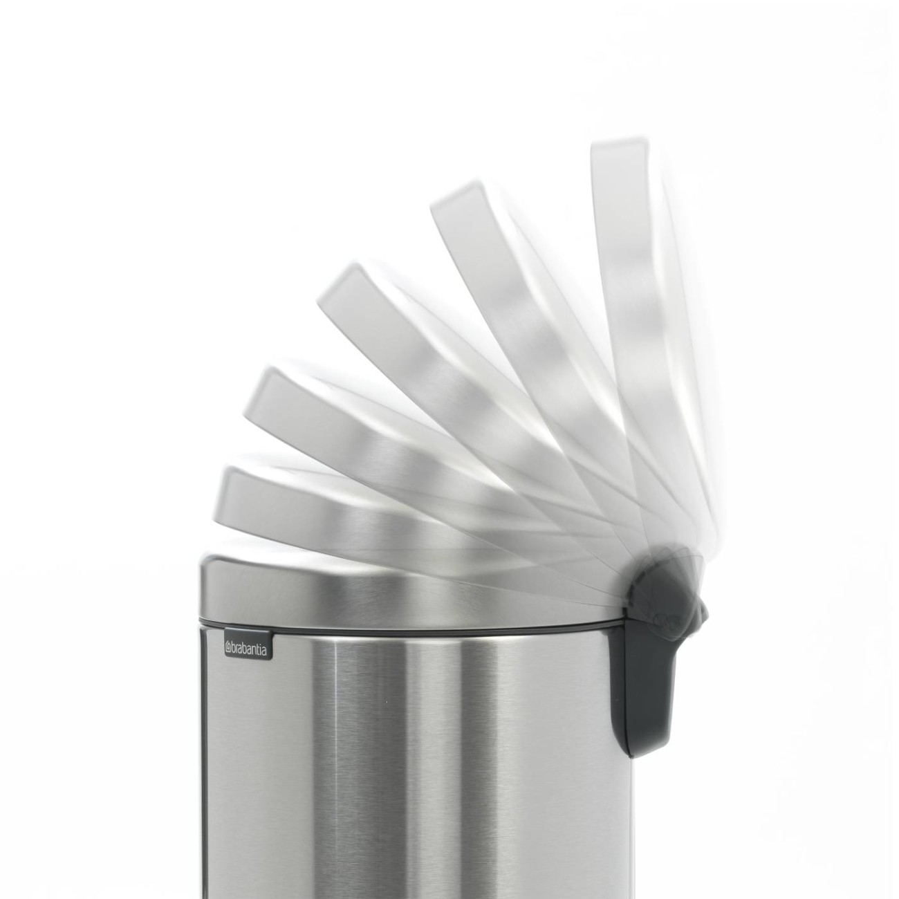 Brabantia Δοχείο απορριμάτων 12 λτ. Matt Steel σειρά New Icon Κάδοι Κουζίνας