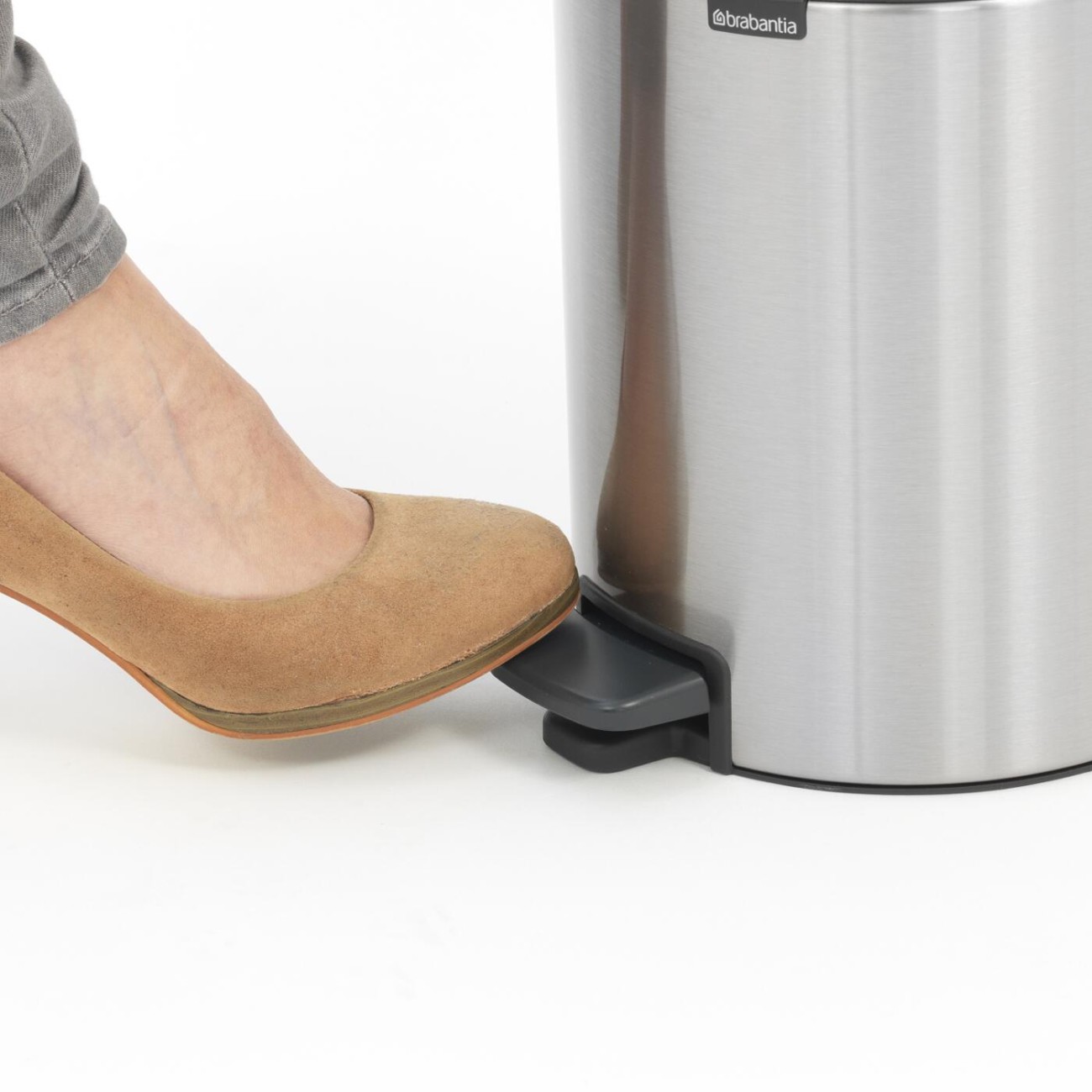 Brabantia Δοχείο απορριμάτων Matt Steel FPP 5 λτ. σειρά New Icon Κάδοι Απορριμμάτων 