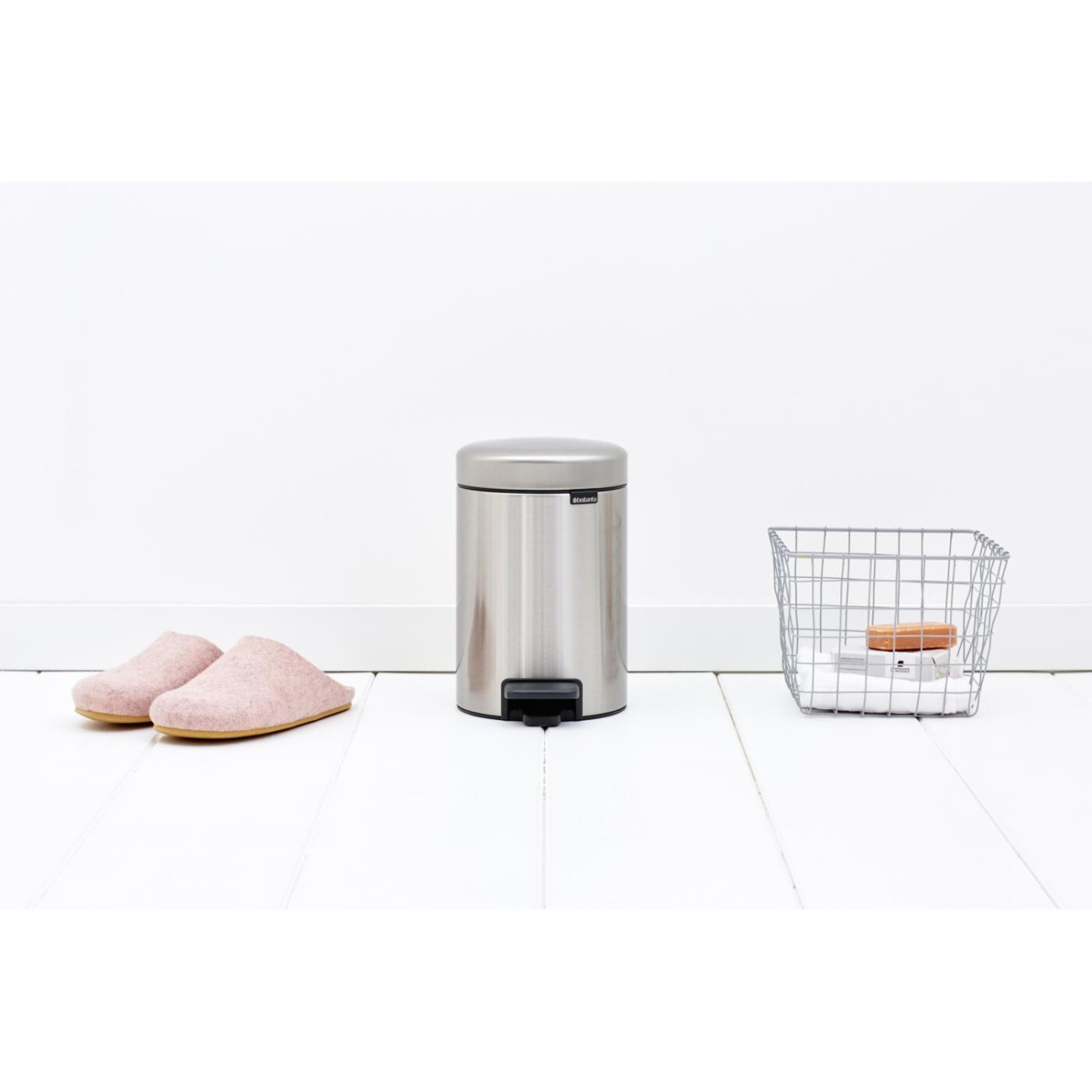 Brabantia Δοχείο απορριμάτων 3lt. Matt Steel FPP σειρά New Icon Κάδοι Απορριμμάτων 