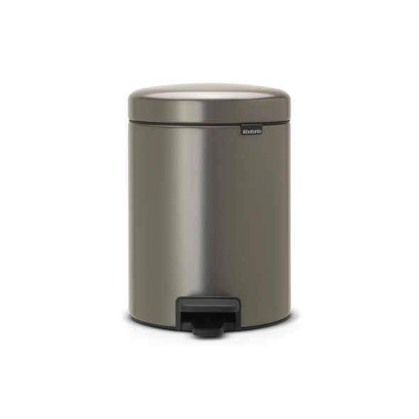 Brabantia Δοχείο απορριμάτων 5 λτ. Platinum σειρά New Icon