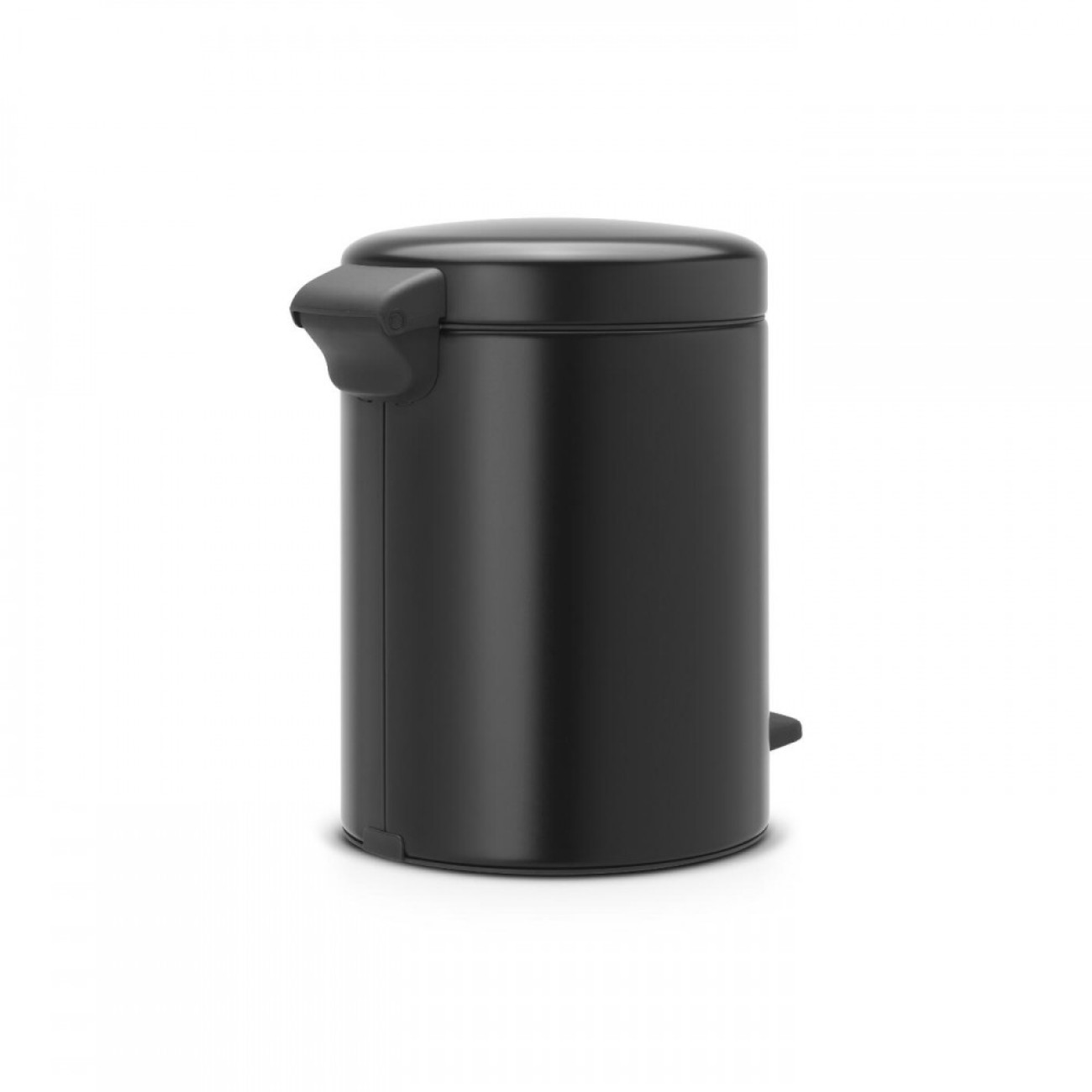 Brabantia Δοχείο απορριμάτων 5 λτ. Matt Black σειρά New Icon Κάδοι Απορριμμάτων 