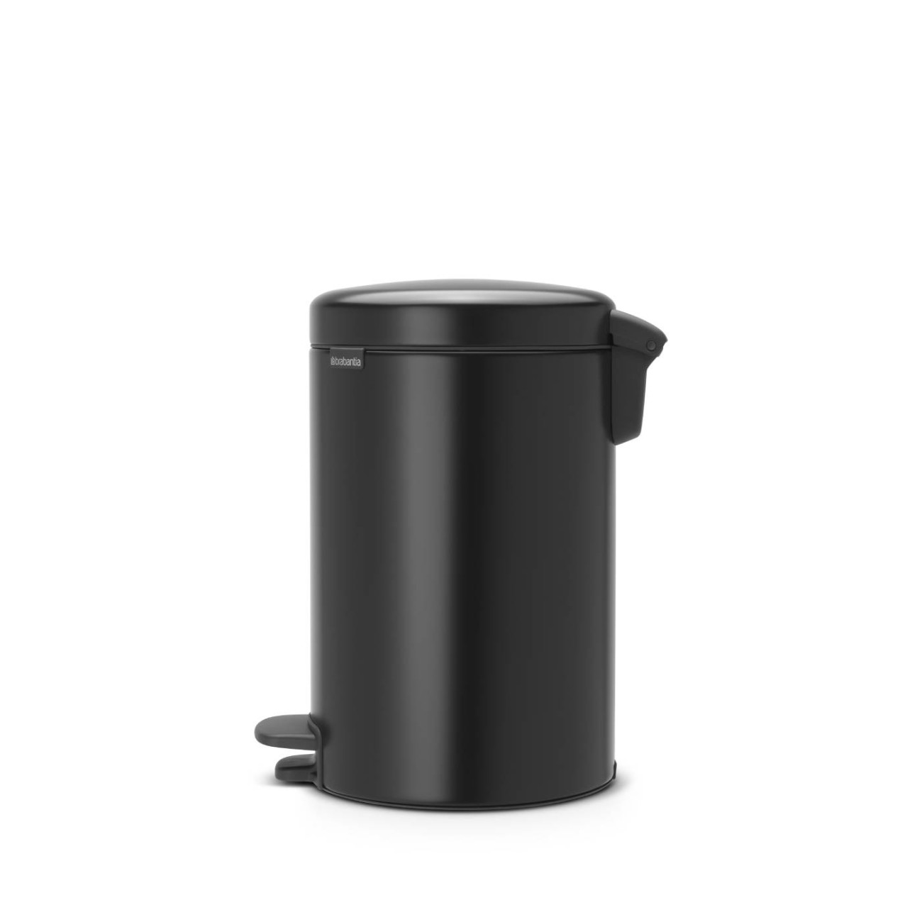Brabantia Δοχείο απορριμάτων 12 λτ. Matt Black σειρά New Icon Κάδοι Κουζίνας