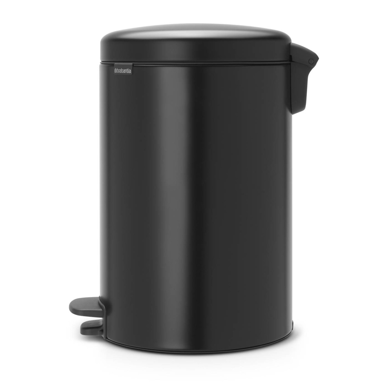 Brabantia Δοχείο απορριμάτων 20 λτ. Matt Black σειρά New Icon Κάδοι Κουζίνας