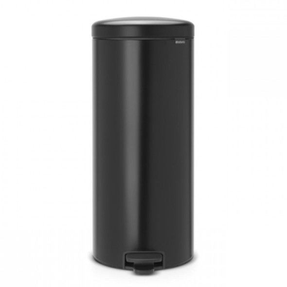 Brabantia Δοχείο απορριμάτων 30 λτ. Matt Black σειρά New Icon