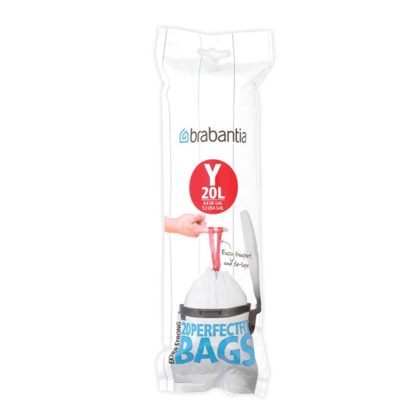 Brabantia Σακούλες Code Y 20 λτ. (20 τεμ.) Brabantia Σακούλες Code Y 20 λτ. (20 τεμ.)