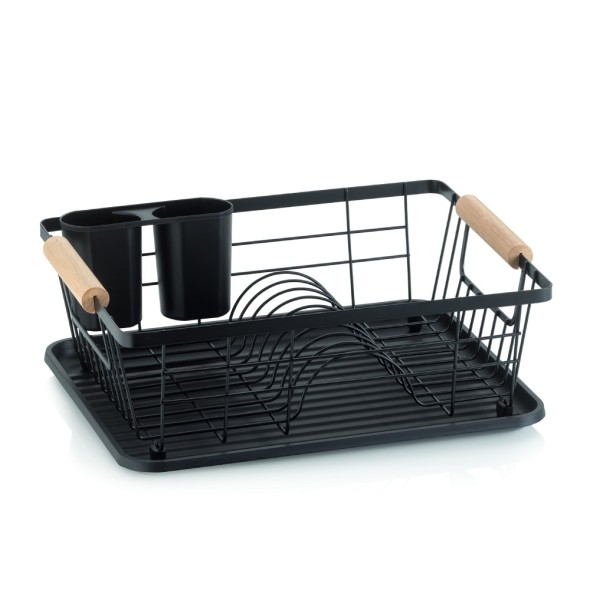 Kela Στραγγιστήρας 42x31x15cm μαύρος σειρά Rica Kela Στραγγιστήρας 42x31x15cm μαύρος σειρά Rica