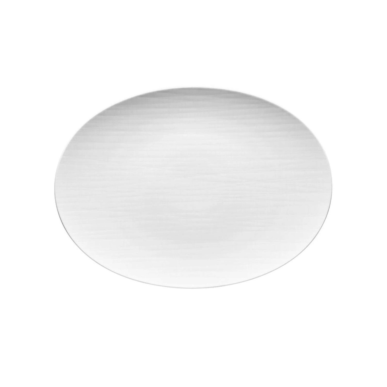 Rosenthal Πιατέλλα οβάλ 38 εκ. σειρά Mesh White Πιατέλες Σερβιρίσματος
