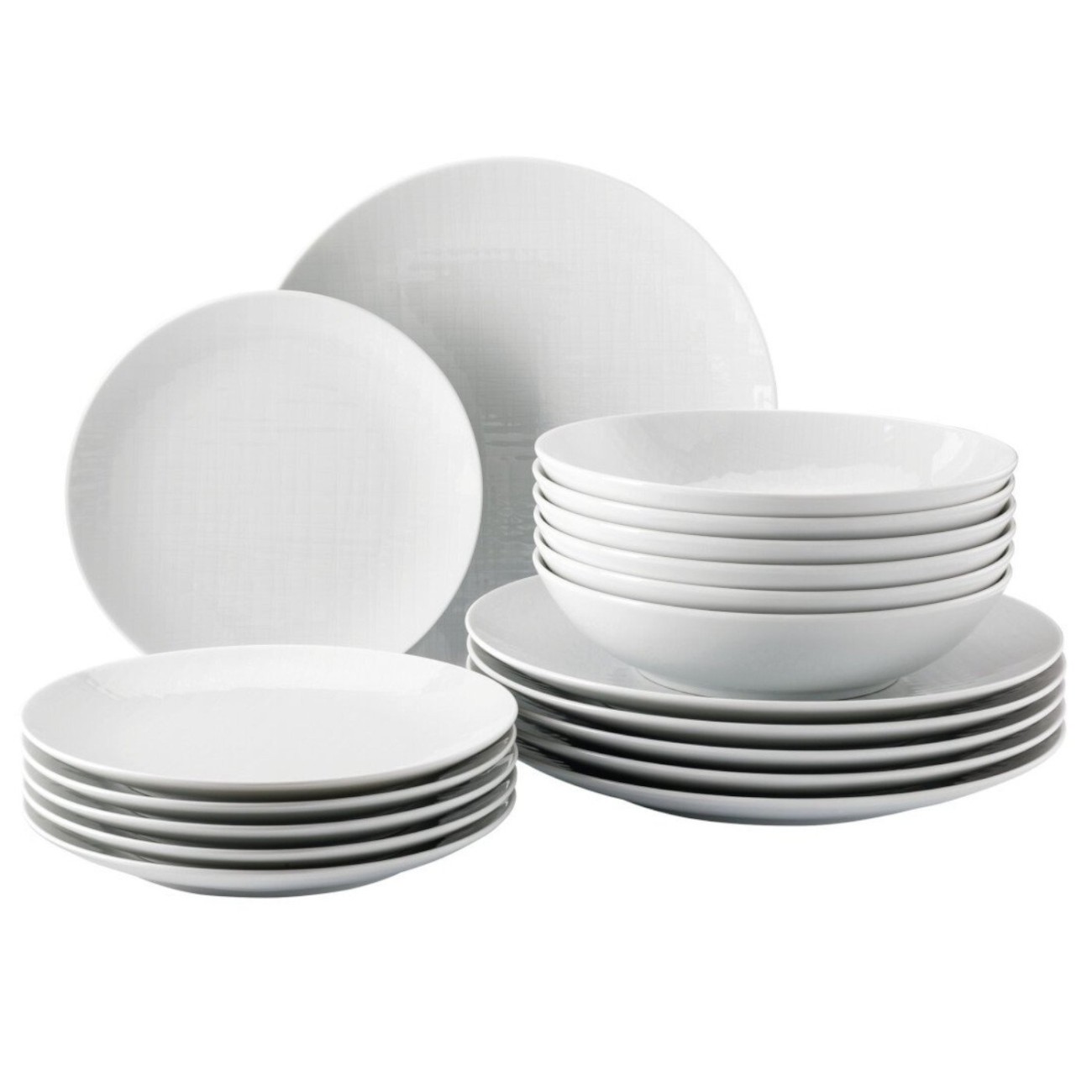 Rosenthal Σετ φαγητού 18 τεμ. σειρά Mesh White Σερβίτσια