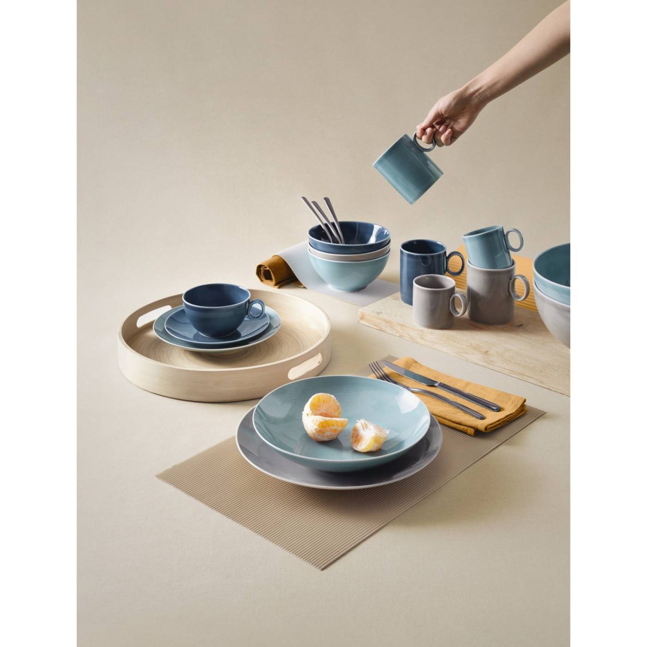 Thomas Φλιτζάνι 0,34 lt τσαγιού Ice Blue σειρά Loft Colors Loft by Thomas