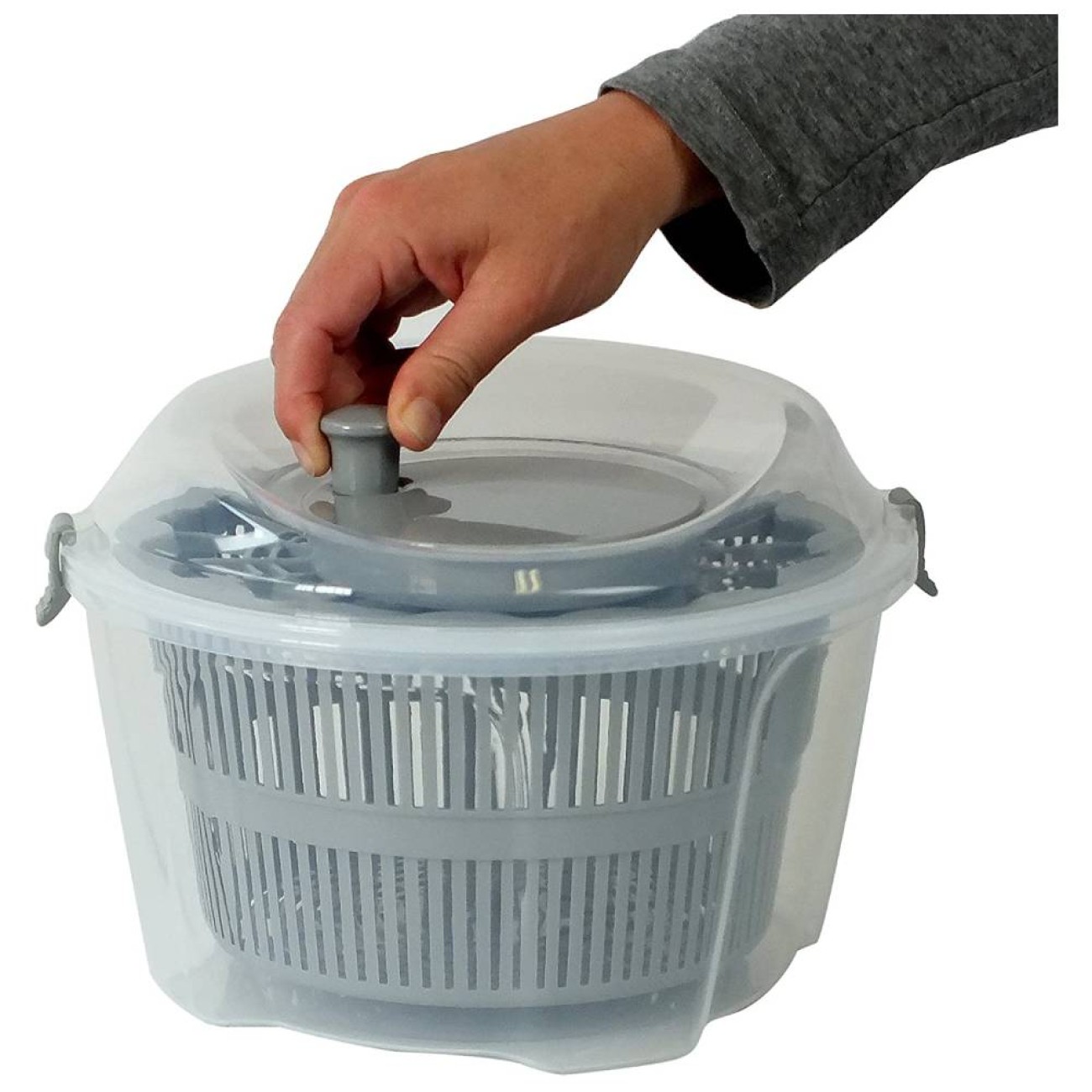 Kela Στραγγιστήρι λαχανικών γκρι Φ24,5x17,5cm/4,4lt σειρά Mailin Εργαλεία & Gadgets