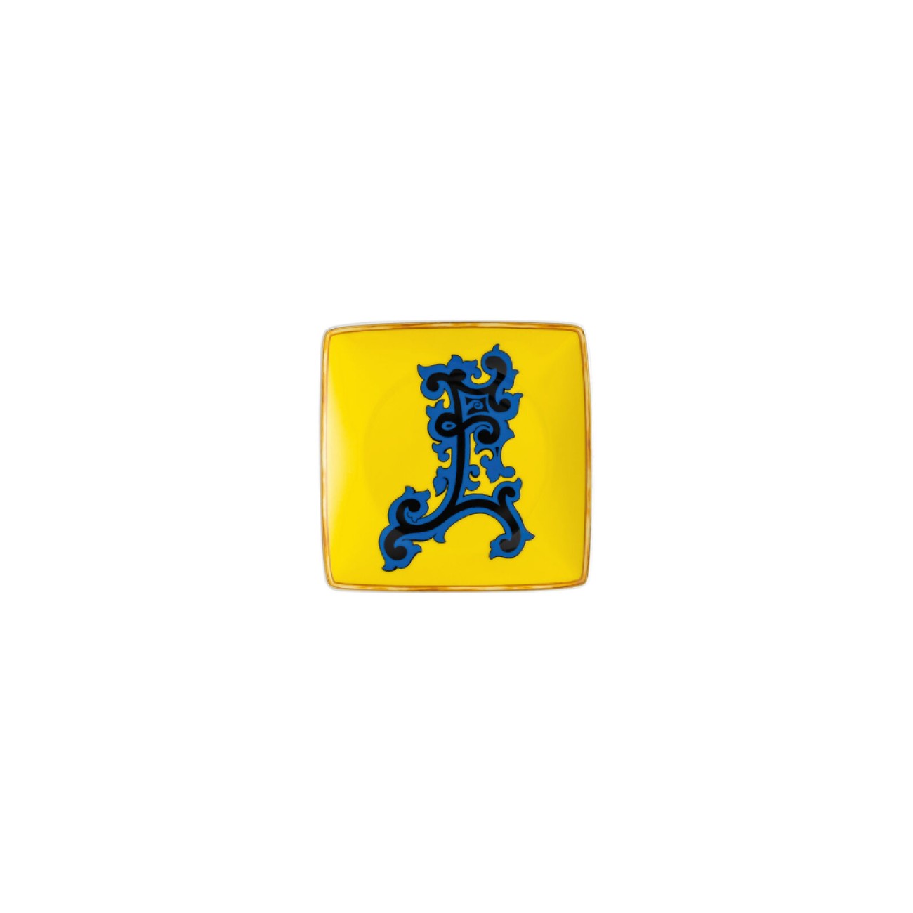 Rosenthal/Versace Πιάτο 12Χ12cm E Holiday Alphabet Alphabet by Rosenthal/Versace