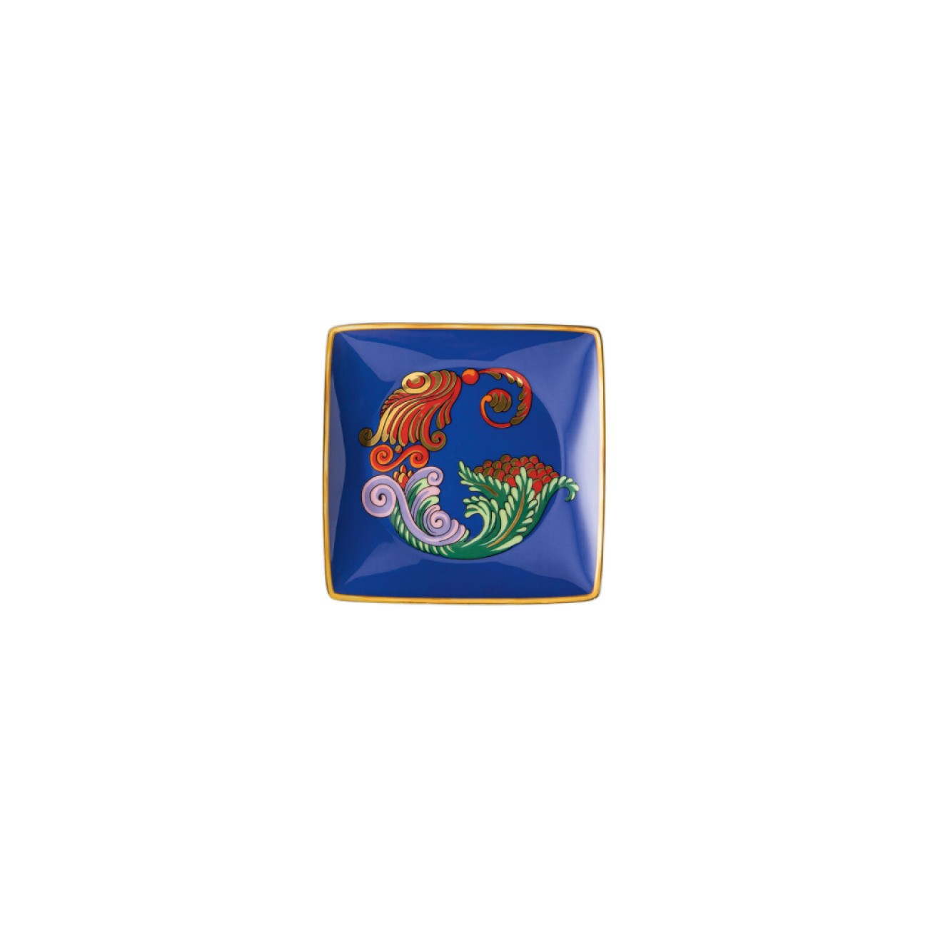 Rosenthal/Versace Πιάτο 12x12 εκ. G σειρά Holiday Alphabet 
 Alphabet by Rosenthal/Versace
