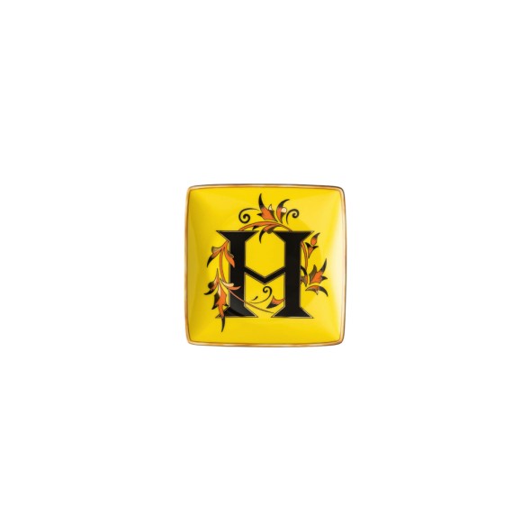 Rosenthal/Versace Πιάτο 12x12 εκ. H σειρά Holiday Alphabet 
