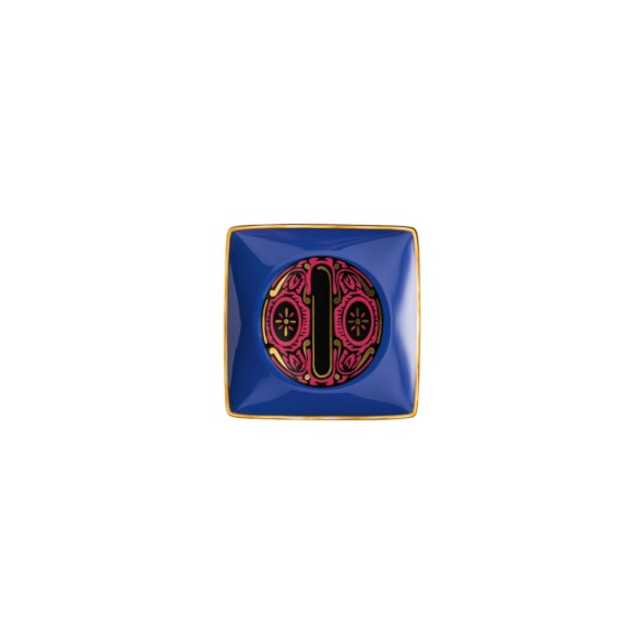 Rosenthal/Versace Πιάτο 12x12 εκ. O σειρά Holiday Alphabet 
