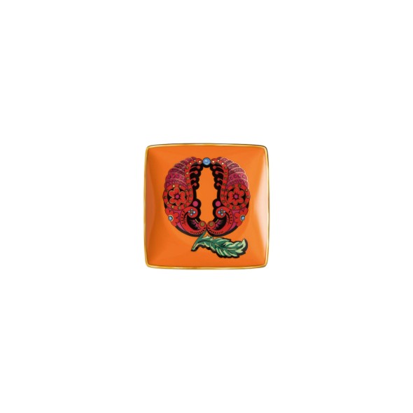 Rosenthal/Versace Πιάτο 12x12 εκ. Q σειρά Holiday Alphabet 
