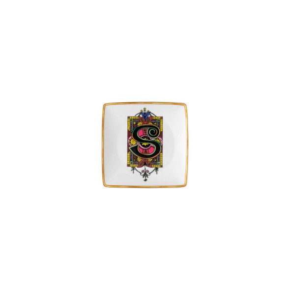 Rosenthal/Versace Πιάτο 12x12 εκ. S σειρά Holiday Alphabet 
