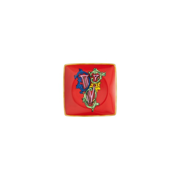 Rosenthal/Versace Πιάτο 12Χ12 εκ. V σειρά Holiday Alphabet