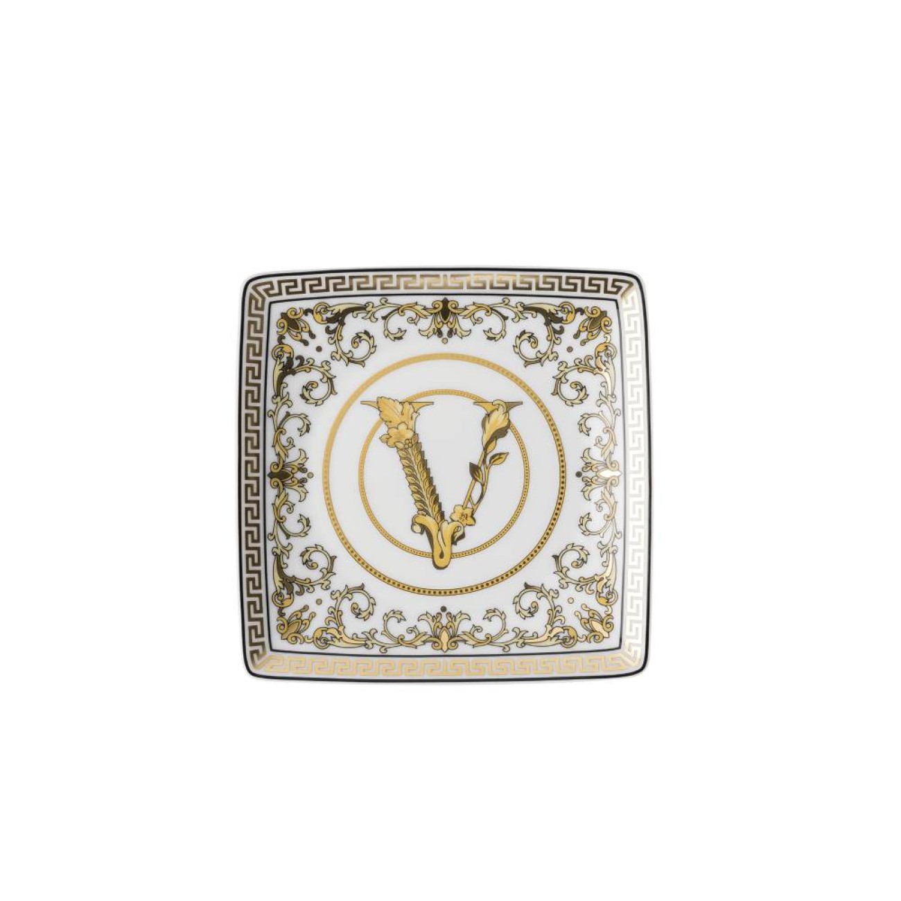 Rosenthal/Versace Πιάτο λευκό 12x12εκ. σειρά Virtus Gala Virtus Gala by Rosenthal/ Versace