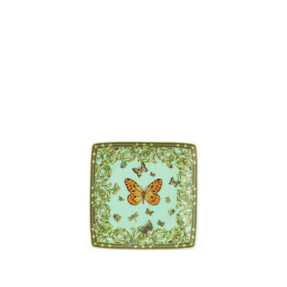 Rosenthal/Versace Πιάτο 12Χ12 εκ. Green 30 Years σειρά Le Jardin De Versace