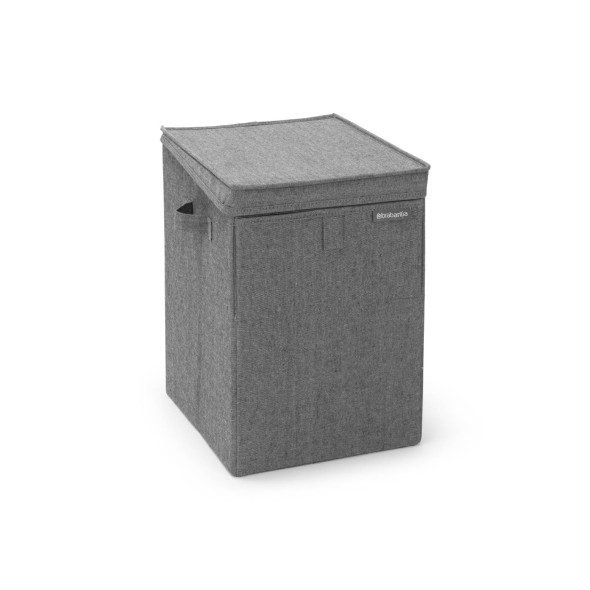 Brabantia Σάκος για άπλυτα 35lt στοιβαζόμενος Pepper Black Brabantia Σάκος για άπλυτα 35lt στοιβαζόμενος Pepper Black