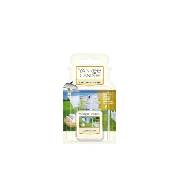 Yankee Candle Αρωματικό Gel αυτοκινήτου ultimate σειρά Clean Cotton Yankee Candle Αρωματικό Gel αυτοκινήτου ultimate σειρά Clean Cotton
