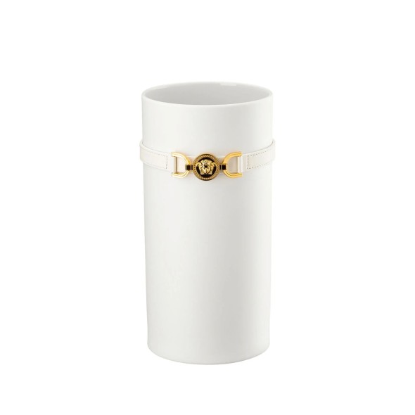 Versace Βάζο 24 εκ. λευκό σειρά Medusa '95
