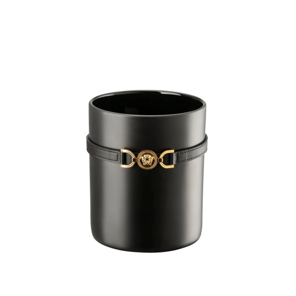 Versace Βάζο 18 εκ. μαύρο σειρά Medusa '95
