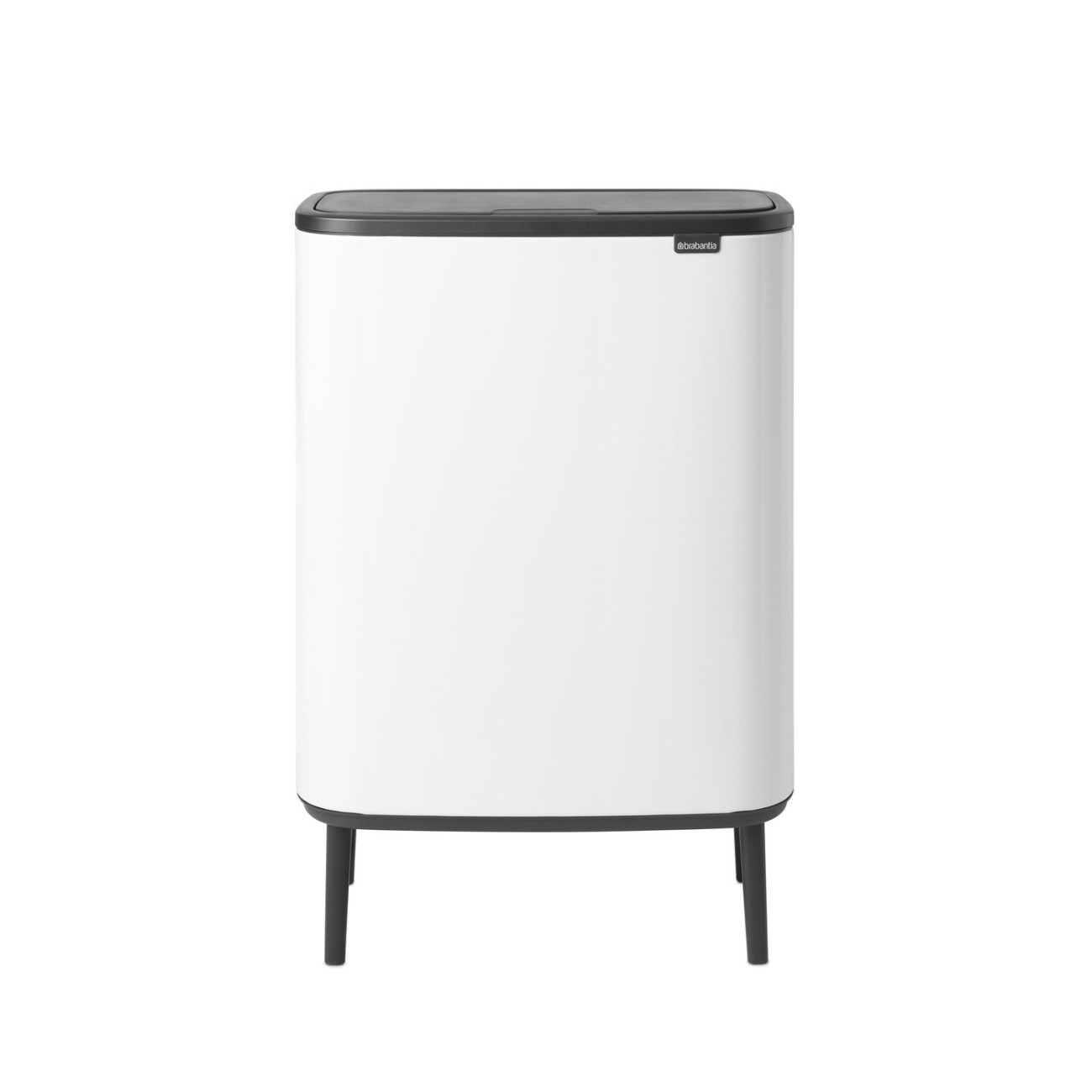 Brabantia Δοχείο απορριμμάτων Touch Bin Hi 2x30lt White σειρά BO Κάδοι Κουζίνας