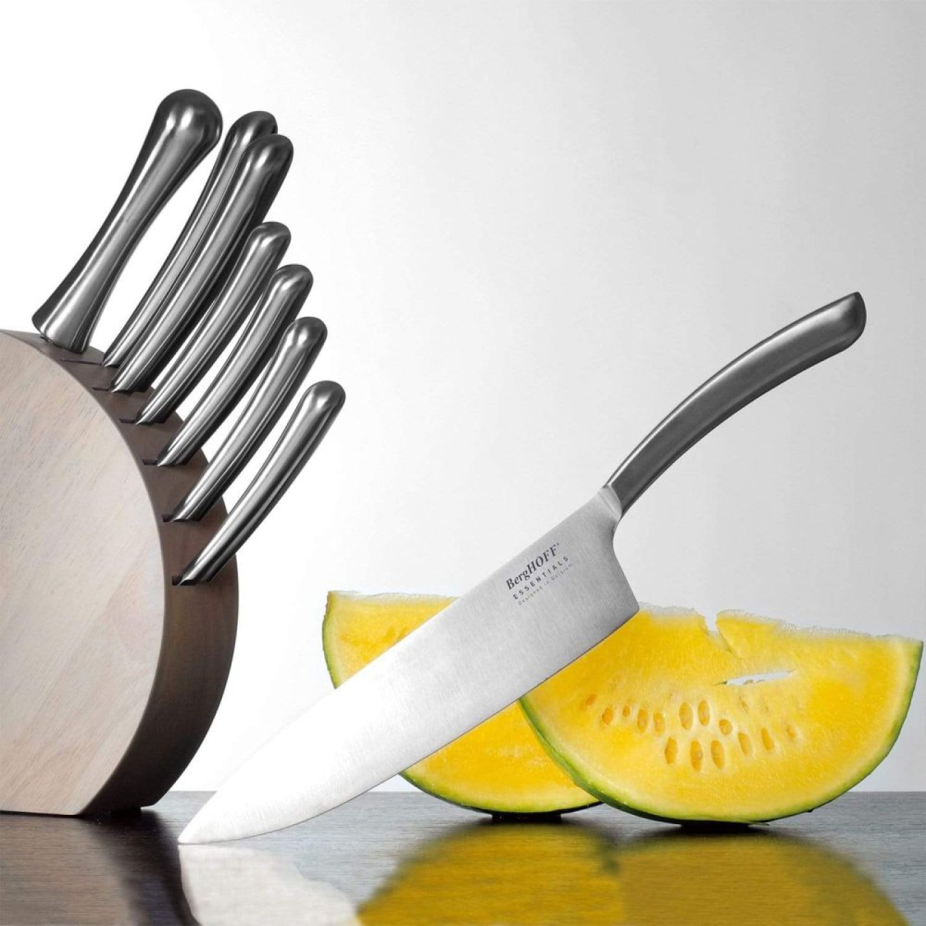 BergHoff Βάση μαχαιριών 8 τεμ. μονομπλόκ σειρά Essentials
 Μαχαίρια Κουζίνας & Βάσεις κοπής