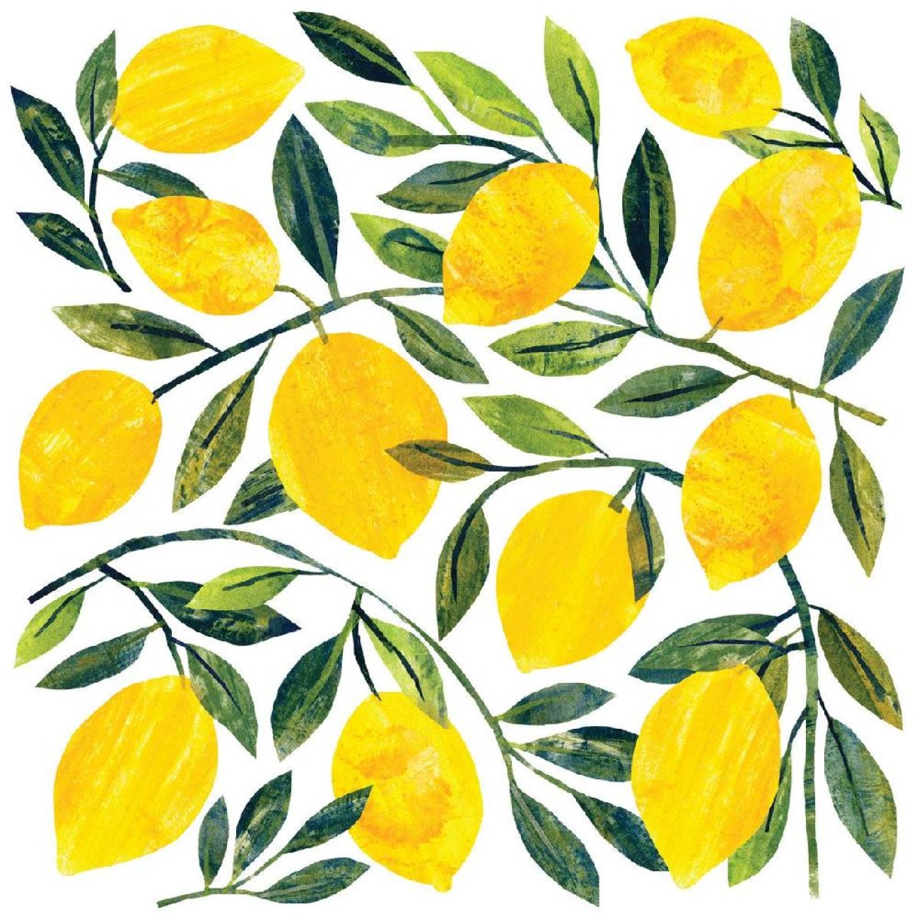Paperproducts Design - PPD Χαρτοπετσέτα 33x33cm σειρά Tracey‘s Citronella Αξεσουάρ Σερβιρίσματος