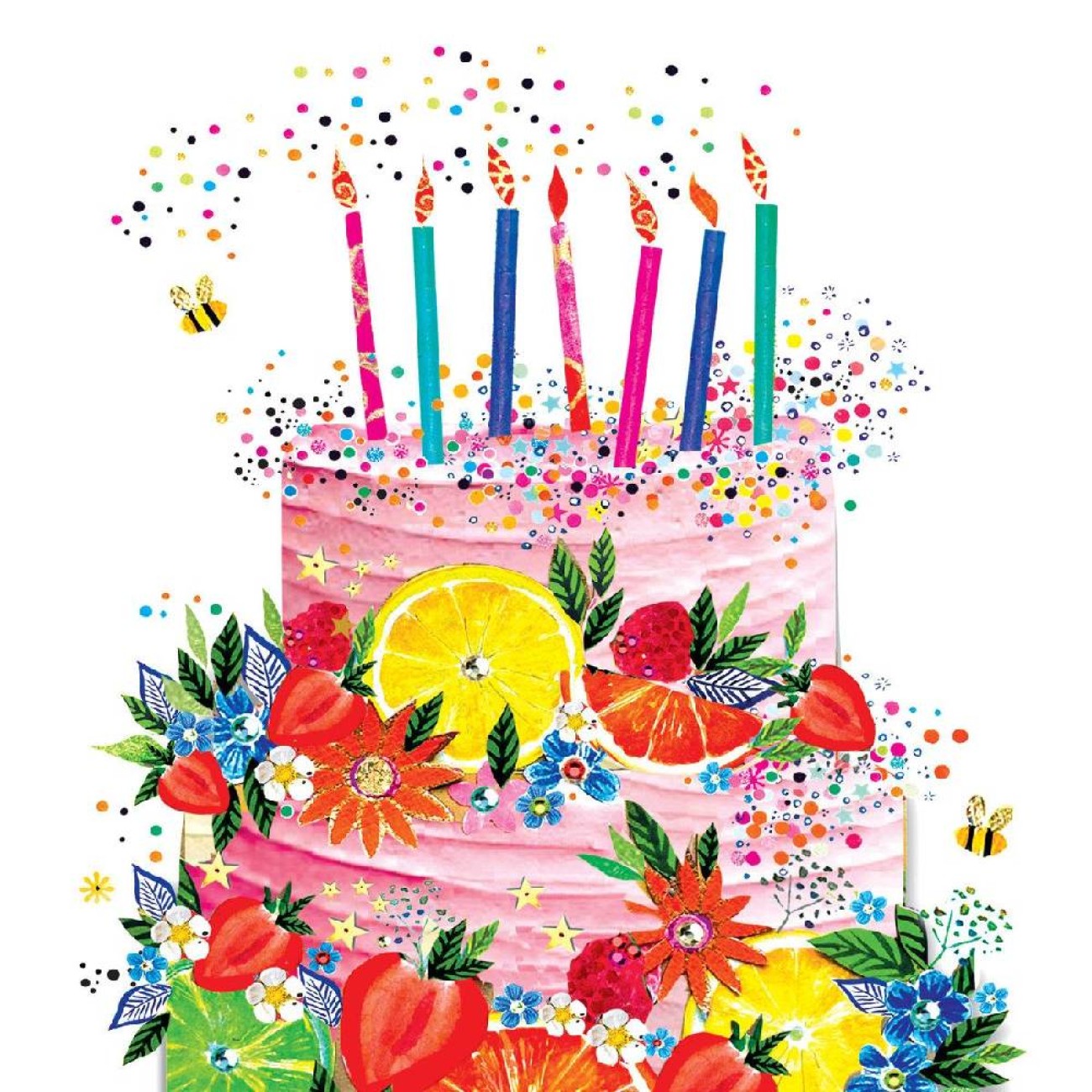 Paperproducts Design - PPD Χαρτοπετσέτα 33x33cm σειρά Cake & Fruits Αξεσουάρ Σερβιρίσματος
