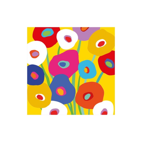 Paperproducts Design - PPD Χαρτοπετσέτα 33x33cm κίτρινη σειρά Super Bloom Paperproducts Design - PPD Χαρτοπετσέτα 33x33cm κίτρινη σειρά Super Bloom