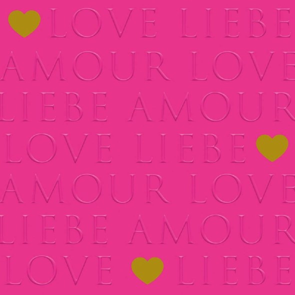 Paperproducts Design - PPD Χαρτοπετσέτα 33x33cm φούξια σειρά Love Letters Paperproducts Design - PPD Χαρτοπετσέτα 33x33cm φούξια σειρά Love Letters