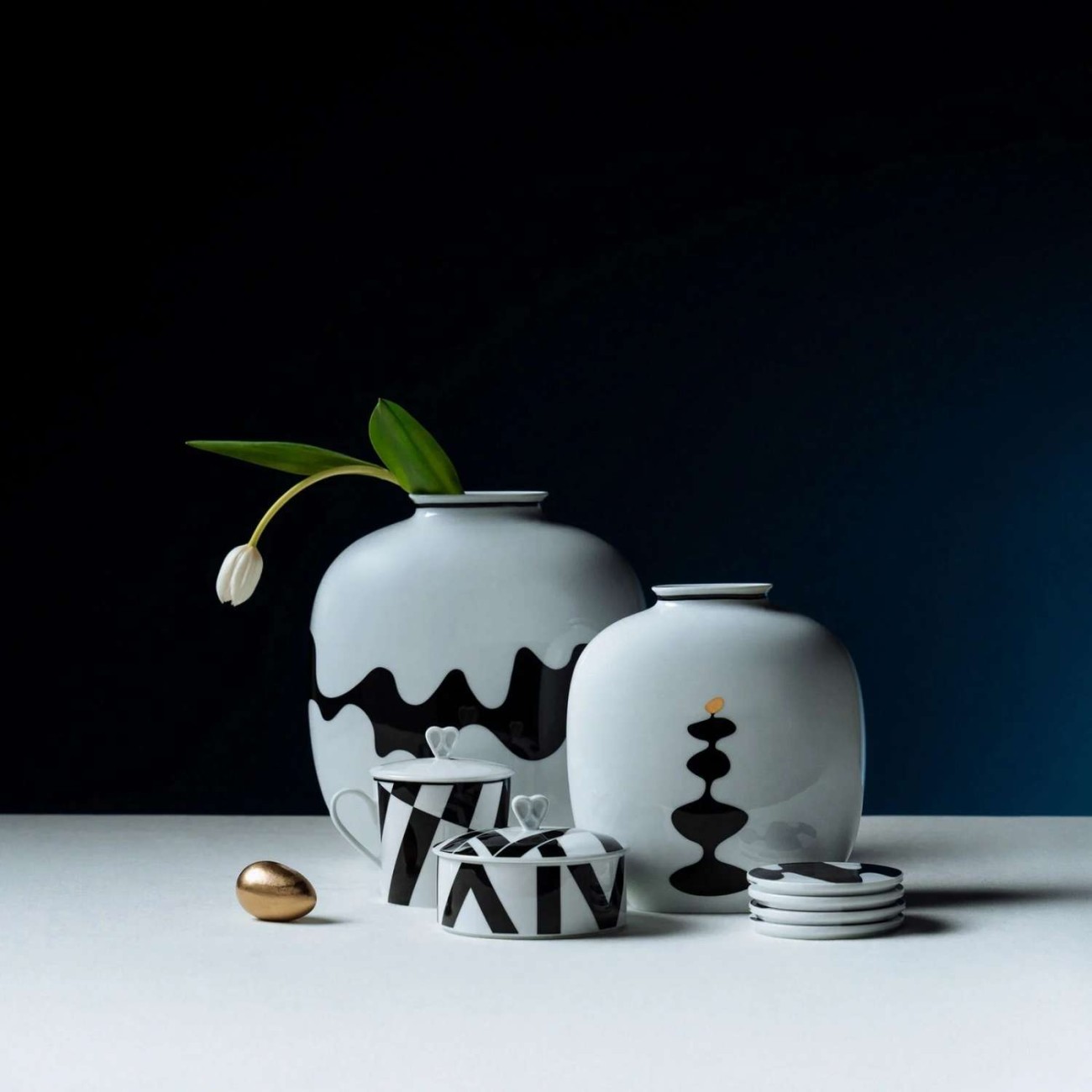 Rosenthal Βάζο 20 εκ. σειρά Home Monochrome Βάζα