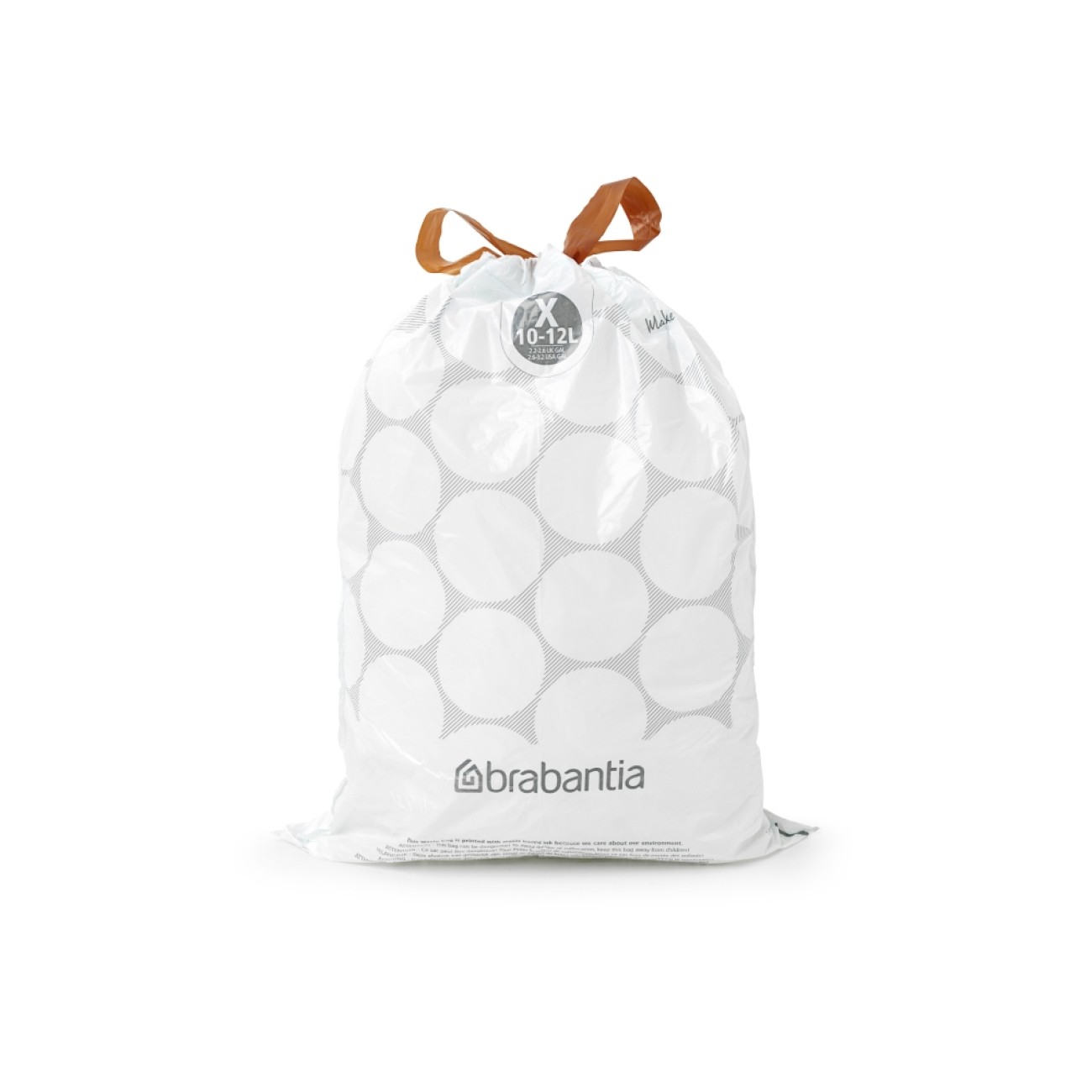 Brabantia Σακούλες 40 τεμ. Code X 10/12 λτ. Κάδοι Κουζίνας