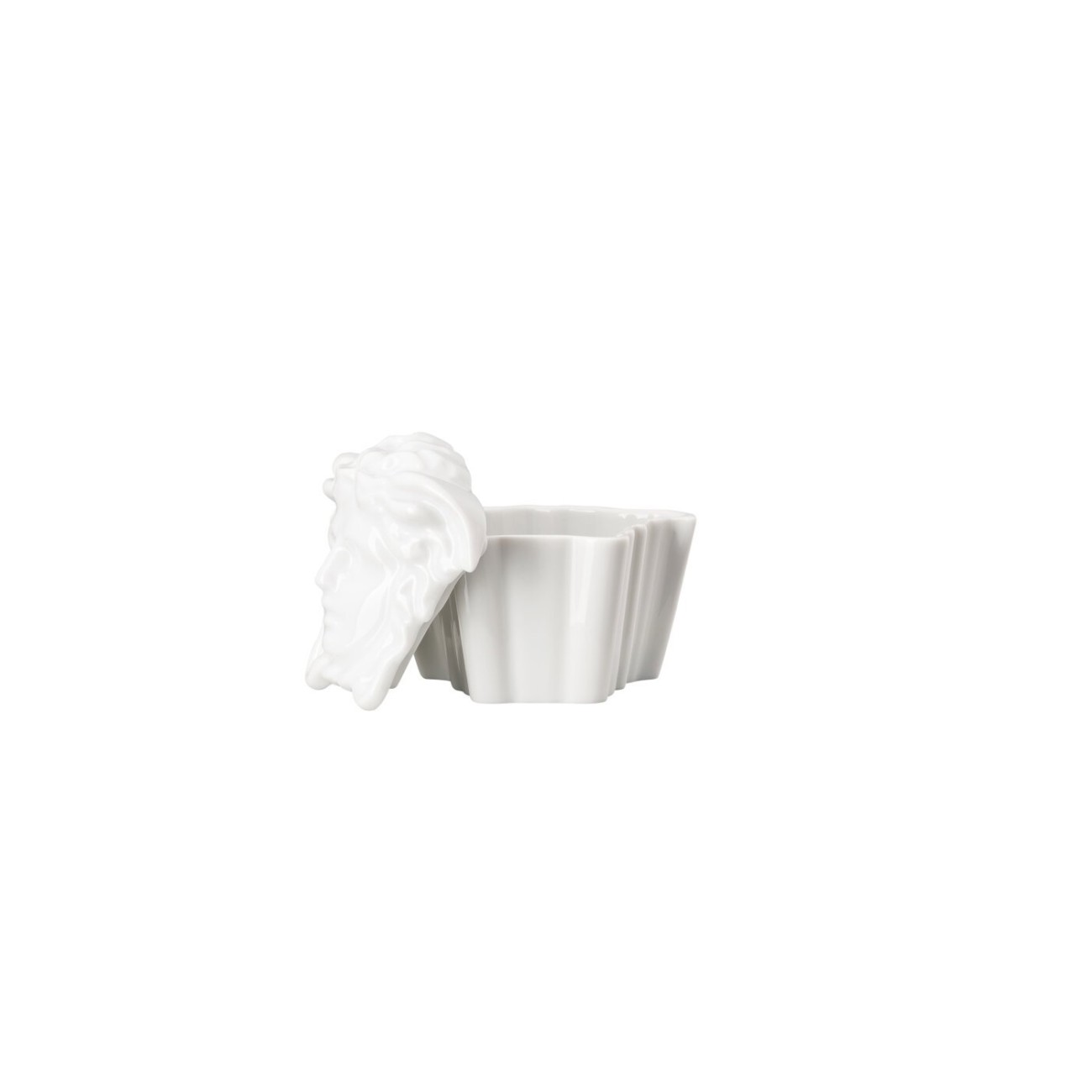 Rosenthal/Versace Κουτί διακοσμητικό 10x8εκ. White σειρά Gypsy Gypsy by Rosenthal/ Versace
