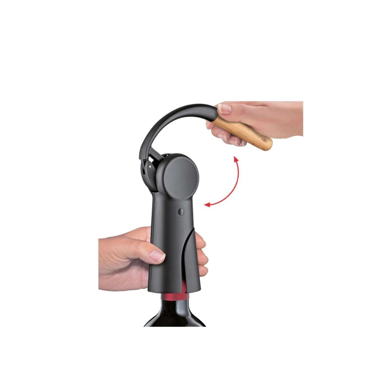 Cilio Τιρμπουσόν lever black σειρά Riserva Αξεσουάρ Κρασιού/Μπαρ