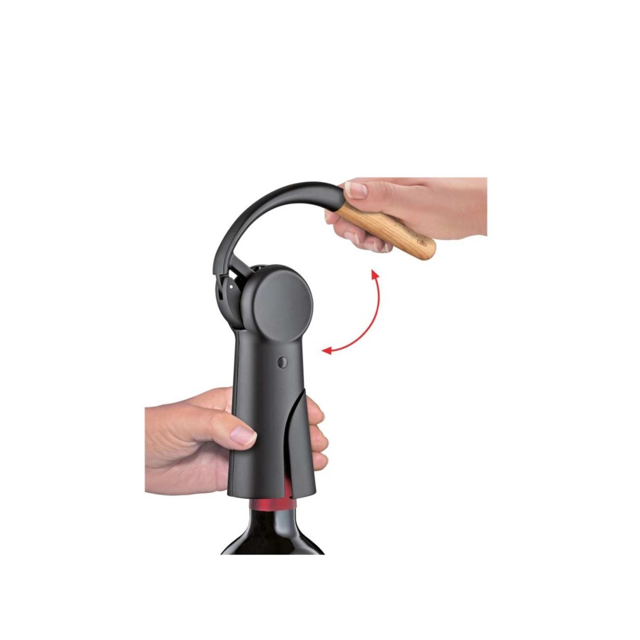 Cilio Τιρμπουσόν lever black σειρά Riserva Αξεσουάρ Κρασιού/Μπαρ