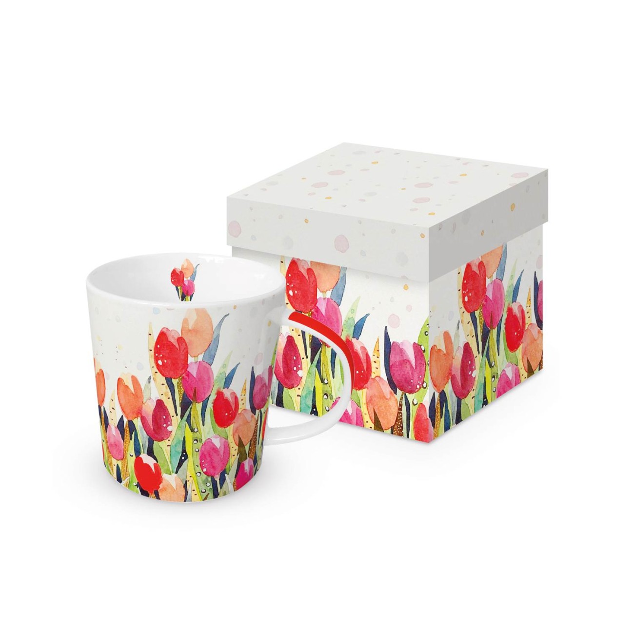 Paperproducts Design - PPD Κούπα 350ml σε κουτί σειρά Tulip Splash Πασχαλινά
