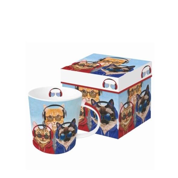 Paperproducts Design - PPD Κούπα 400ml σε κουτί σειρά Chillin' Cats Paperproducts Design - PPD Κούπα 400ml σε κουτί σειρά Chillin' Cats