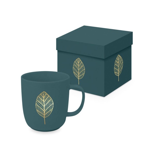 Paperproducts Design - PPD Κούπα 400ml σε κουτί σειρά Pure Gold Leaves Paperproducts Design - PPD Κούπα 400ml σε κουτί σειρά Pure Gold Leaves