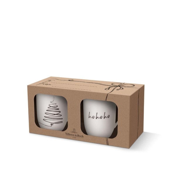 Villeroy & Boch Σετ 2 τεμ. κούπες 0,29 λτ. Xmas Tree/Ho ho ho σειρά Statement Villeroy & Boch Σετ 2 τεμ. κούπες 0,29 λτ. Xmas Tree/Ho ho ho σειρά Statement