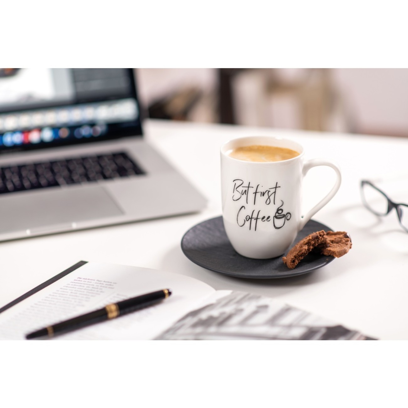Villeroy & Boch Κούπα 0,34 λτ. "But first coffee" σειρά Statement Καφές/ Τσάι